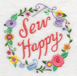 Sew Happy Wreath