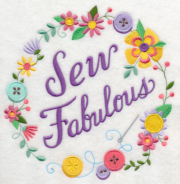 Sew Fabulous Wreath