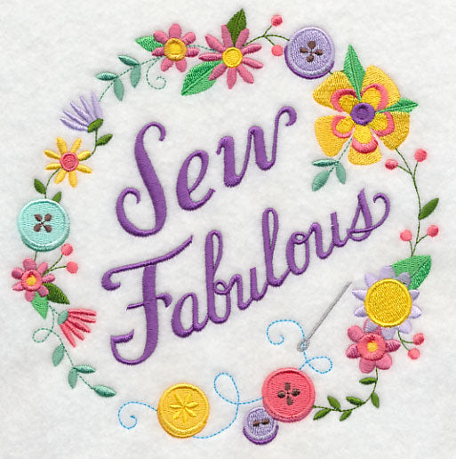 Sew Fabulous Wreath