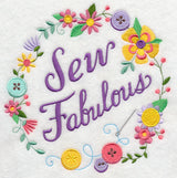 Sew Fabulous Wreath