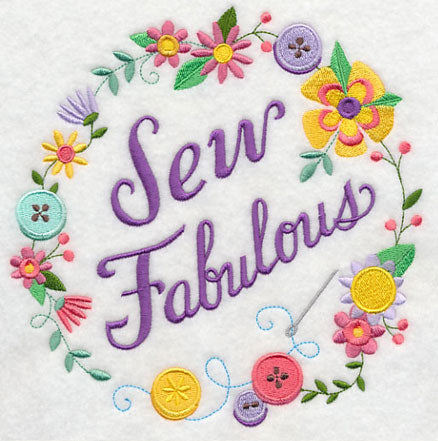 Sew Fabulous Wreath