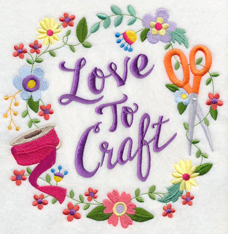 Love To Craft Wreath