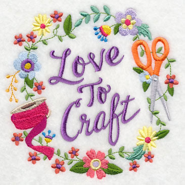 Love To Craft Wreath