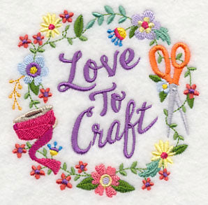 Love To Craft Wreath