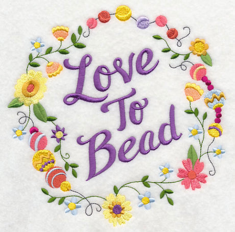 Love To Bead Wreath