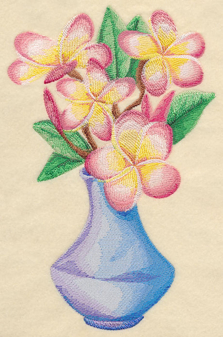 Frangipani Bouquet in Watercolor