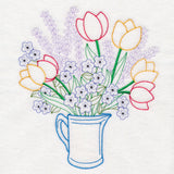 Tulip and Lavender Bouquet (Vintage)