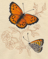 Lustrous Copper on Delicate Branches