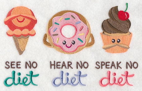 See No Diet Trio
