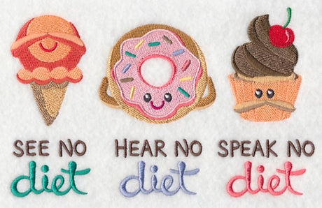 See No Diet Trio