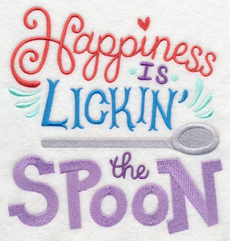 Happiness Is Lickin' The Spoon