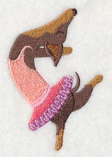 Dancing Dachshund Crescendo