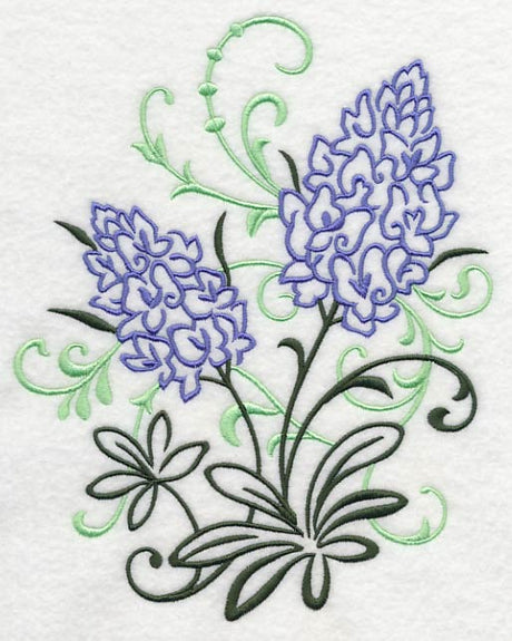 Bluebonnet Filigree