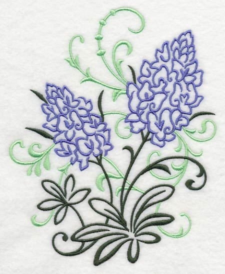 Bluebonnet Filigree
