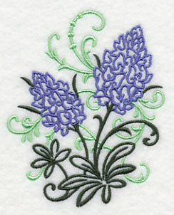 Bluebonnet Filigree