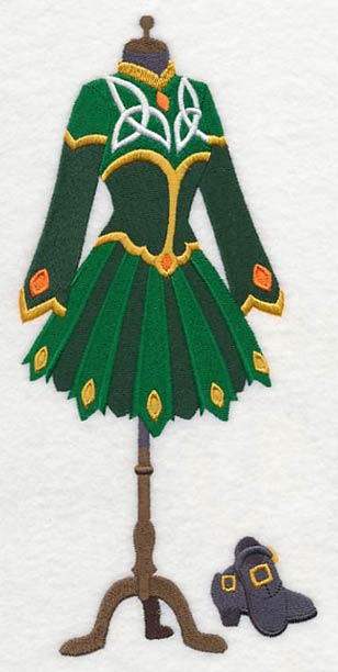 Lady of the Dance Dress Form