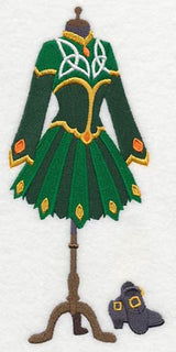 Lady of the Dance Dress Form