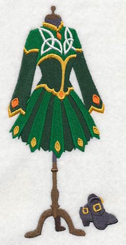 Lady of the Dance Dress Form