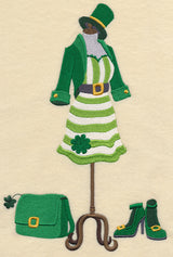 Luck o' the Irish Dress Form