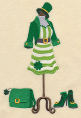 Luck o' the Irish Dress Form