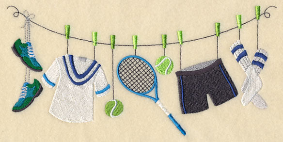 Quite a Racket Clothesline (Man)