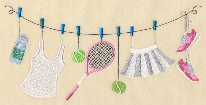 Quite a Racket Clothesline (Woman)