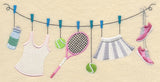 Quite a Racket Clothesline (Woman)
