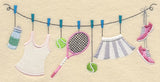 Quite a Racket Clothesline (Woman)