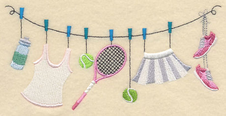 Quite a Racket Clothesline (Woman)