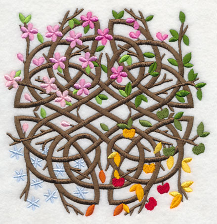 Seasons Celtic Medallion