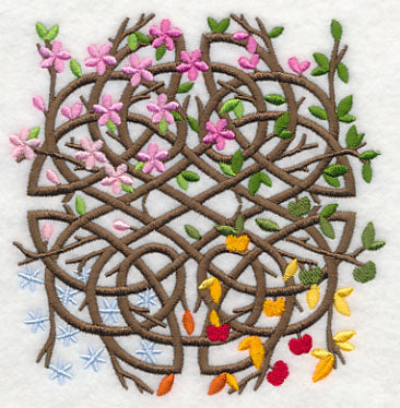 Seasons Celtic Medallion