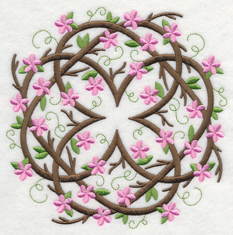 Seasons Celtic Medallion - Spring
