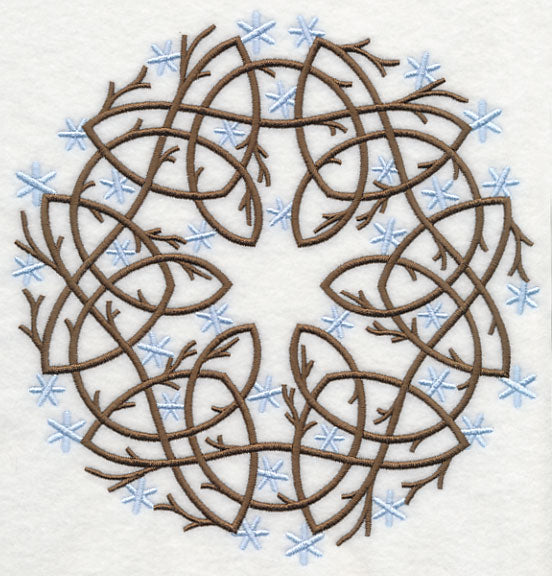 Seasons Celtic Medallion - Winter