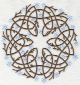 Seasons Celtic Medallion - Winter