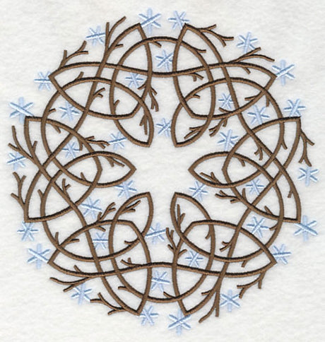Seasons Celtic Medallion - Winter
