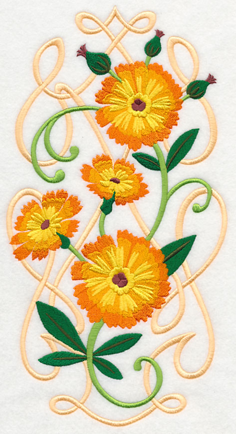 Irish Wildflower Spray - Fox & Cubs