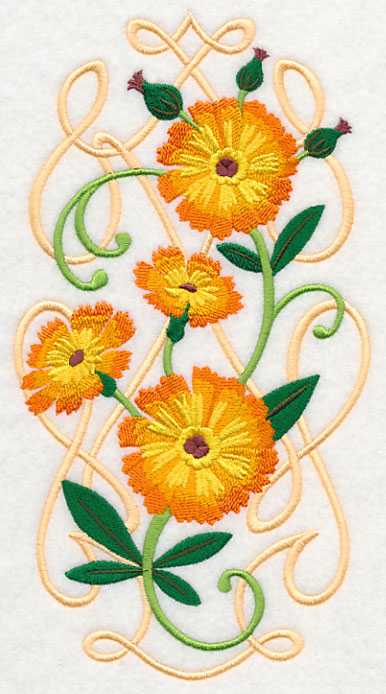 Irish Wildflower Spray - Fox & Cubs