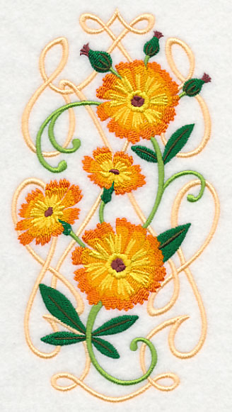 Irish Wildflower Spray - Fox & Cubs