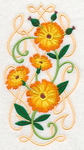 Irish Wildflower Spray - Fox & Cubs