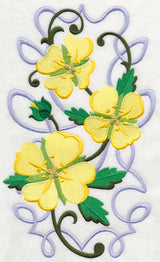 Irish Wildflower Spray - Tormentil