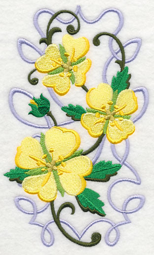 Irish Wildflower Spray - Tormentil