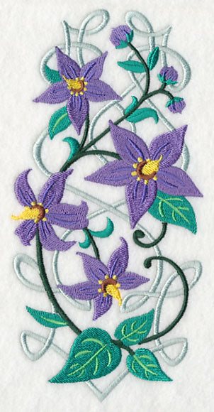 Irish Wildflower Spray - Woody Nightshade