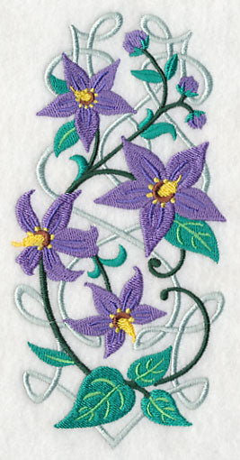 Irish Wildflower Spray - Woody Nightshade