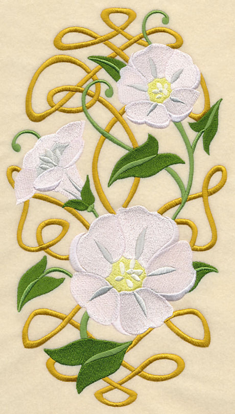 Irish Wildflower Spray - Hedge Bindweed