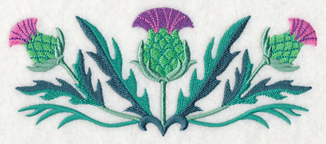 Celtic Thistle Border