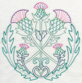 Celtic Thistle Circle (Vintage)