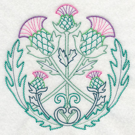 Celtic Thistle Circle (Vintage)