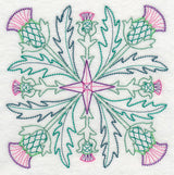 Celtic Thistle Square (Vintage)