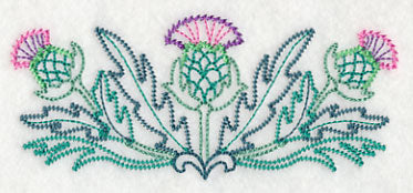 Celtic Thistle Border (Vintage)