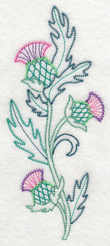 Celtic Thistle Spray (Vintage)